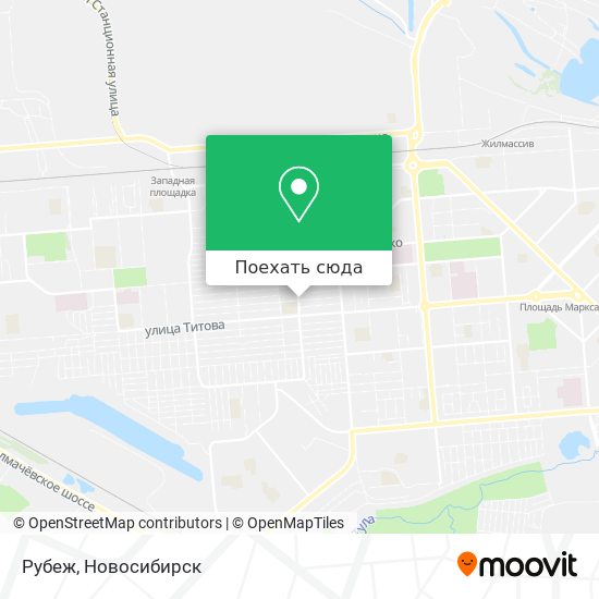 Карта Рубеж