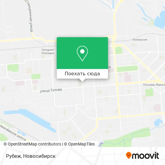 Карта Рубеж