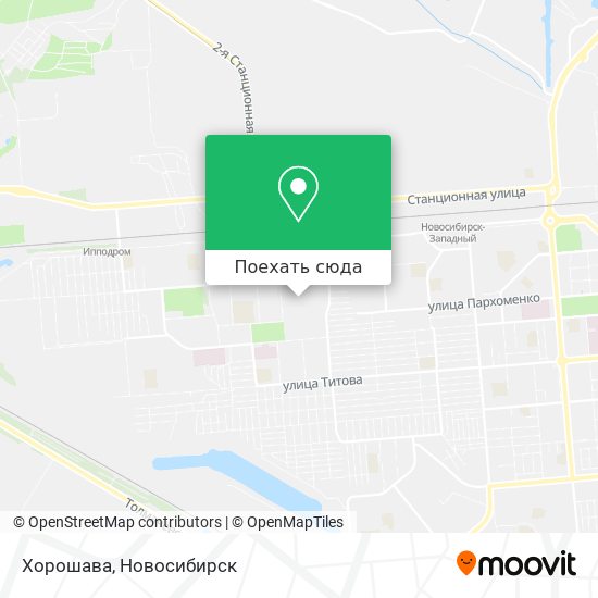 Карта Хорошава