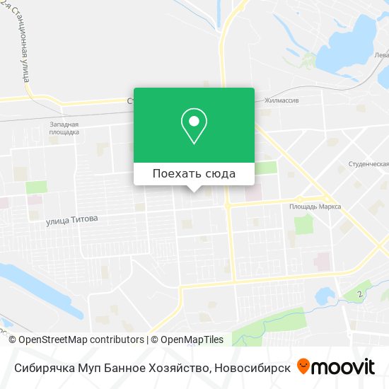 Карта Сибирячка Муп Банное Хозяйство