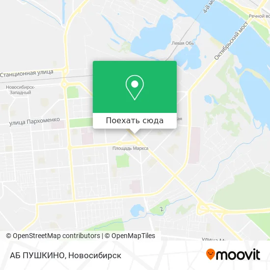 Карта АБ ПУШКИНО