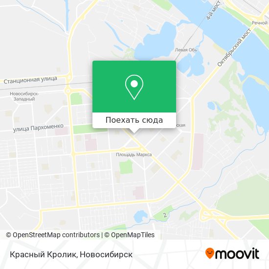 Карта Красный Кролик
