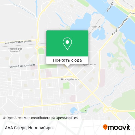 Карта ААА Сфера