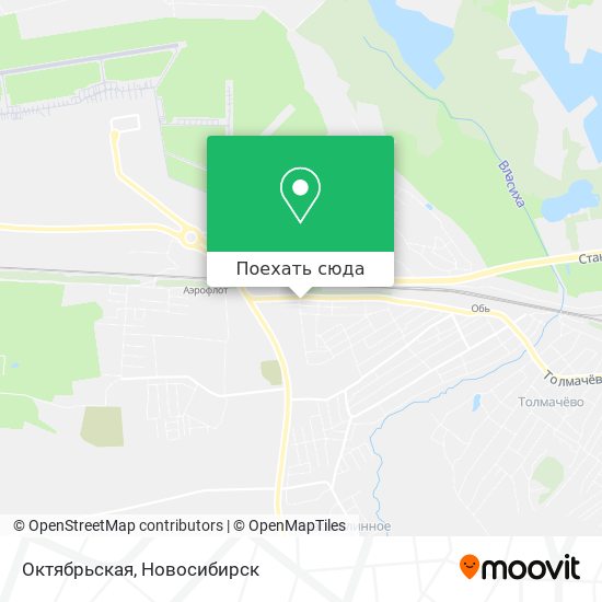 Карта Октябрьская