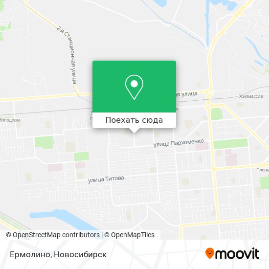 Карта Ермолино
