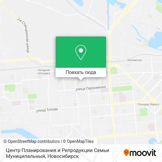 Карта Центр Планирования и Репродукции Семьи Муниципальный