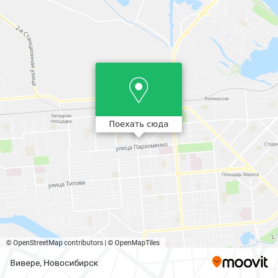 Карта Вивере