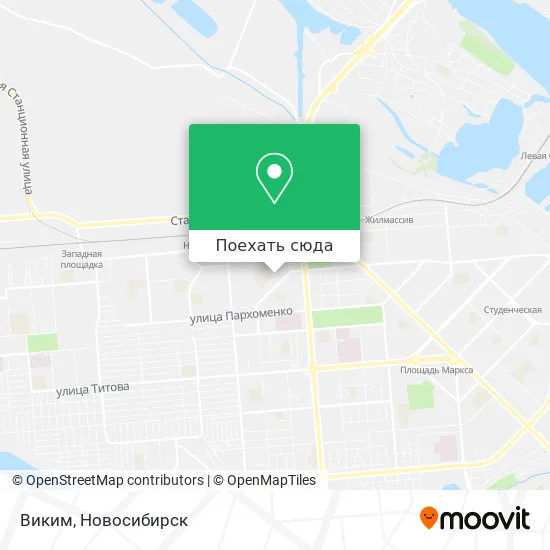 Карта Виким