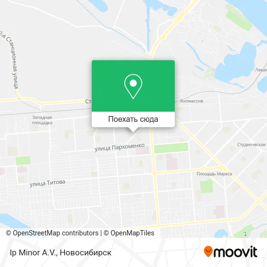 Карта Ip Minor A.V.