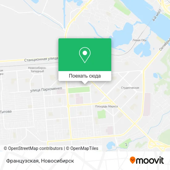 Карта Французская