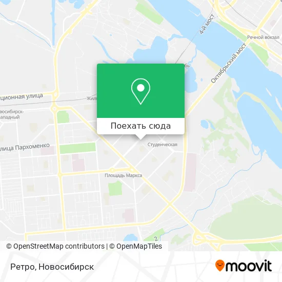 Карта Ретро