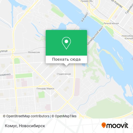 Карта Комус