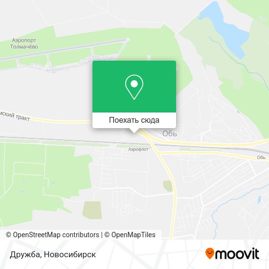 Карта Дружба