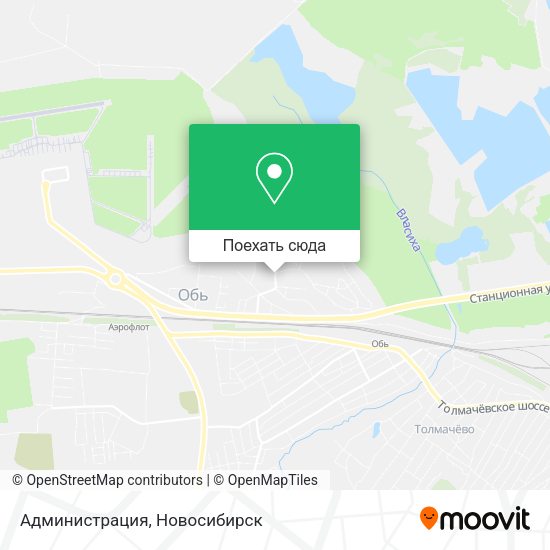 Карта Администрация