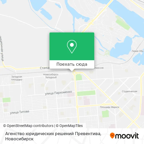 Карта Агенство юридических решений Превентива