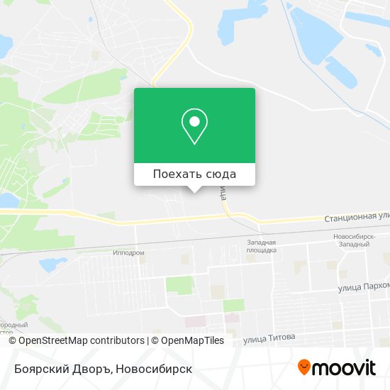 Карта Боярский Дворъ
