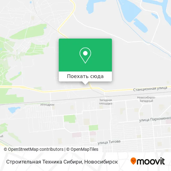Карта Строительная Техника Сибири