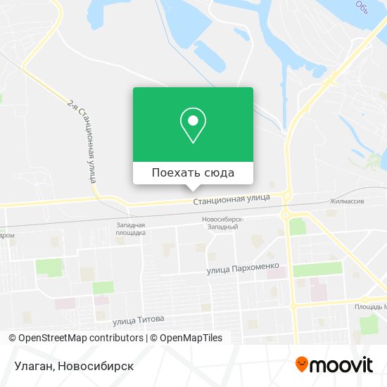 Карта Улаган