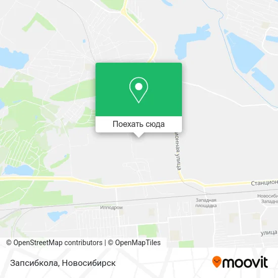 Карта Запсибкола