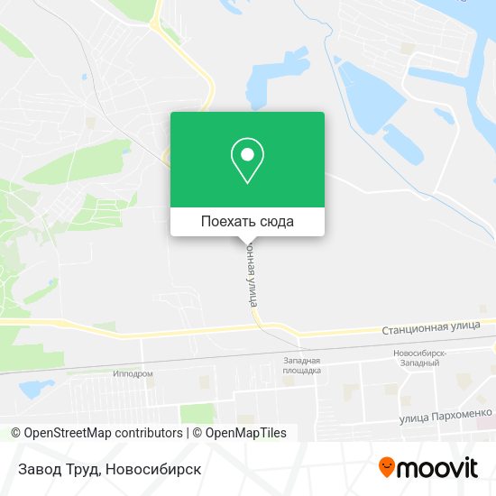 Карта Завод Труд