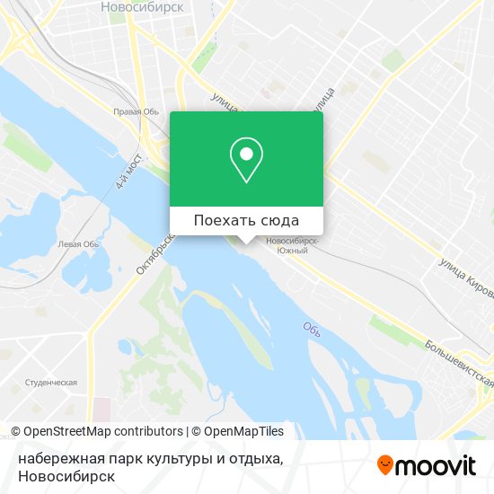 Карта набережная парк культуры и отдыха