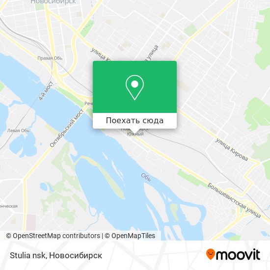 Карта Stulia nsk