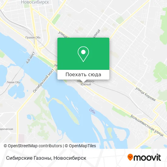Карта Сибирские Газоны