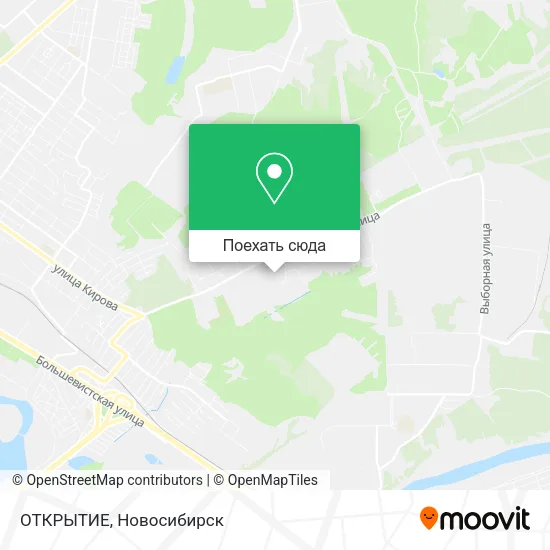 Карта ОТКРЫТИЕ