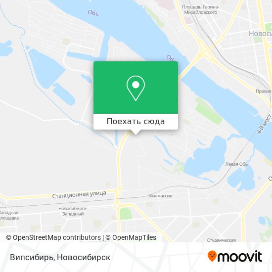 Карта Випсибирь