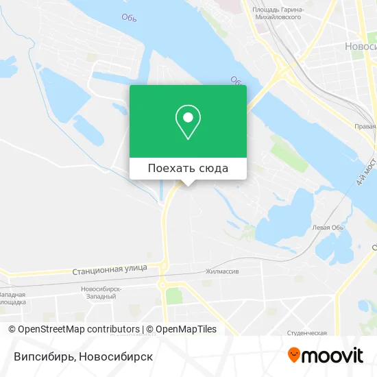 Карта Випсибирь