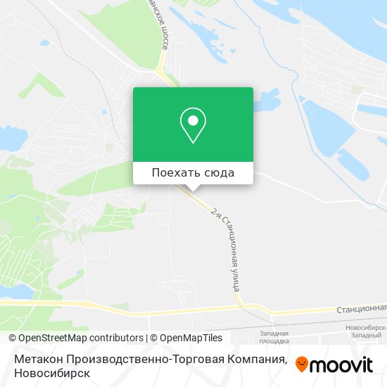 Карта Метакон Производственно-Торговая Компания