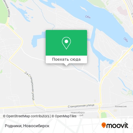 Карта Родники