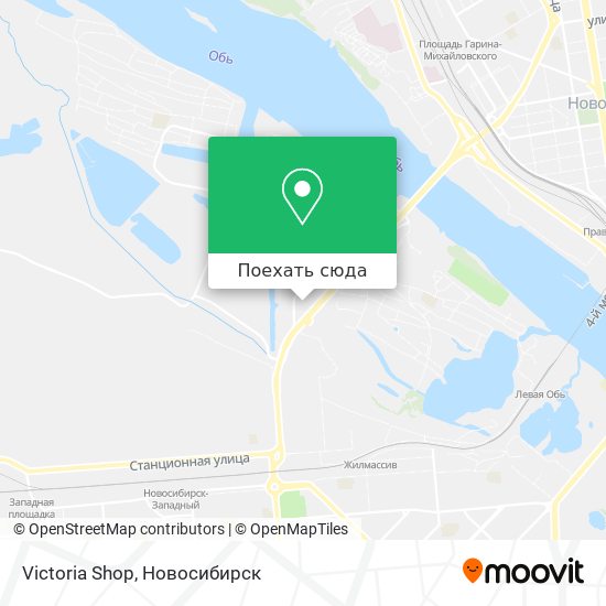 Карта Victoria Shop