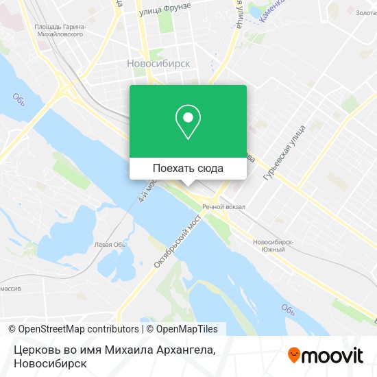 Карта Церковь во имя Михаила Архангела