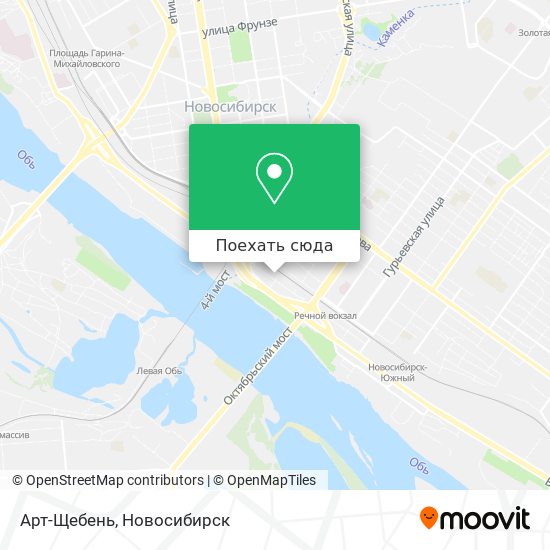 Карта Арт-Щебень