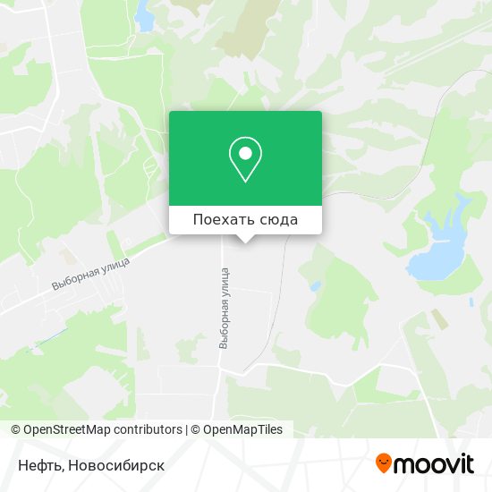 Карта Нефть