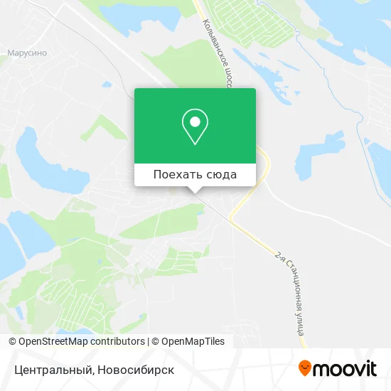 Карта Центральный