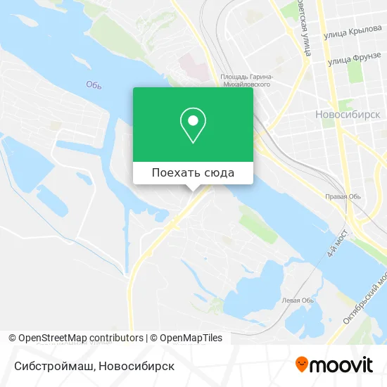 Карта Сибстроймаш