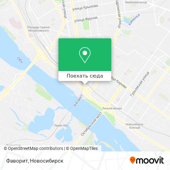 Карта Фаворит