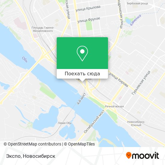 Карта Экспо