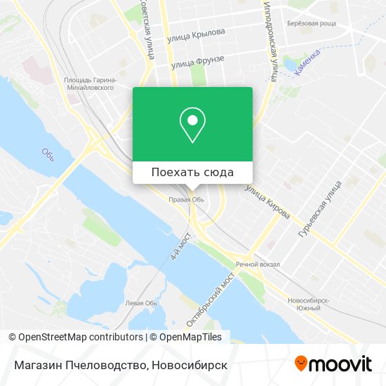Карта Магазин Пчеловодство