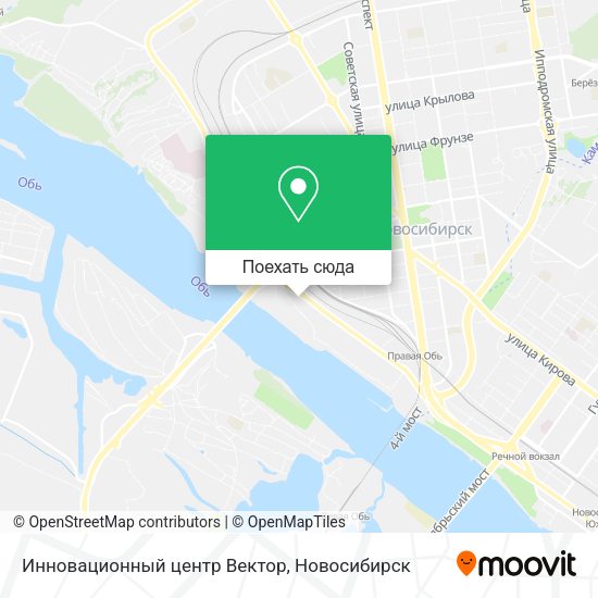 Карта Инновационный центр Вектор