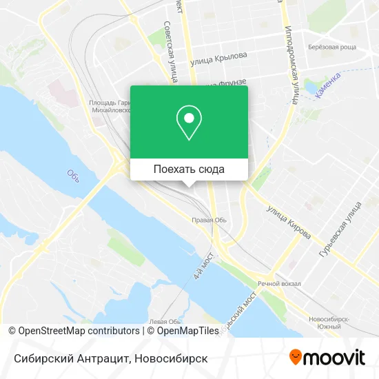 Карта Сибирский Антрацит