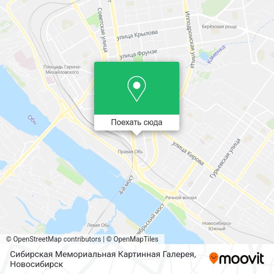 Карта Сибирская Мемориальная Картинная Галерея