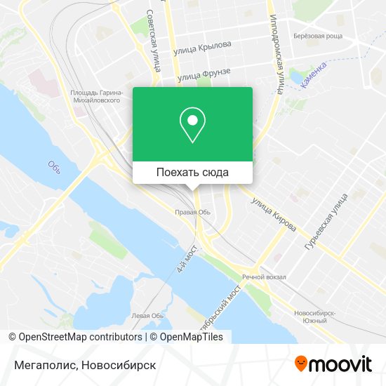 Карта Мегаполис