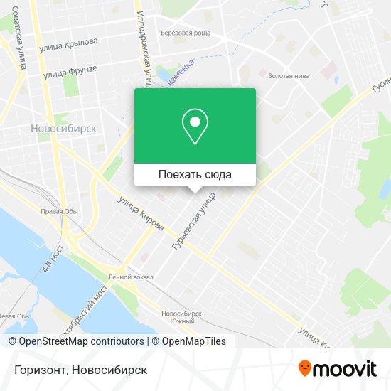 Карта Горизонт
