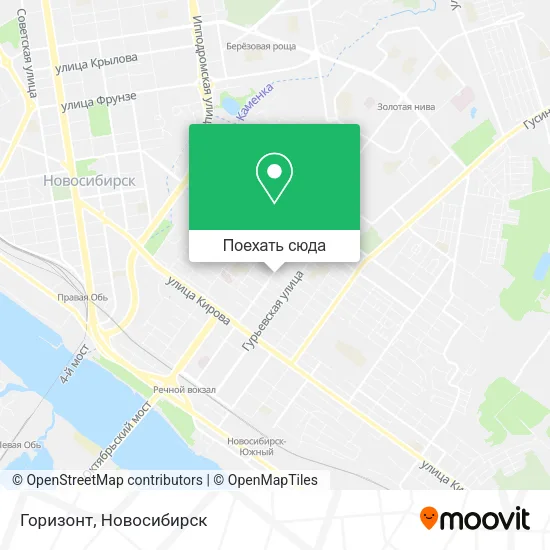 Карта Горизонт