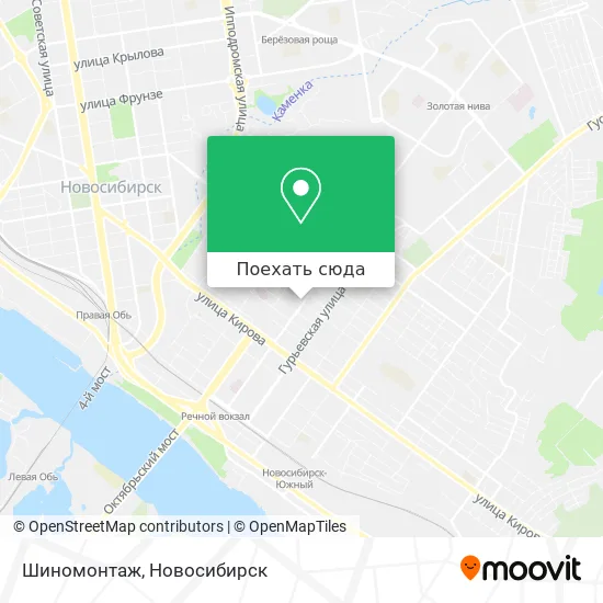 Карта Шиномонтаж