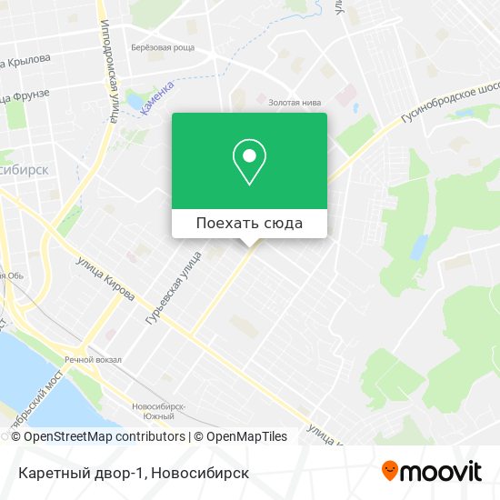 Карта Каретный двор-1