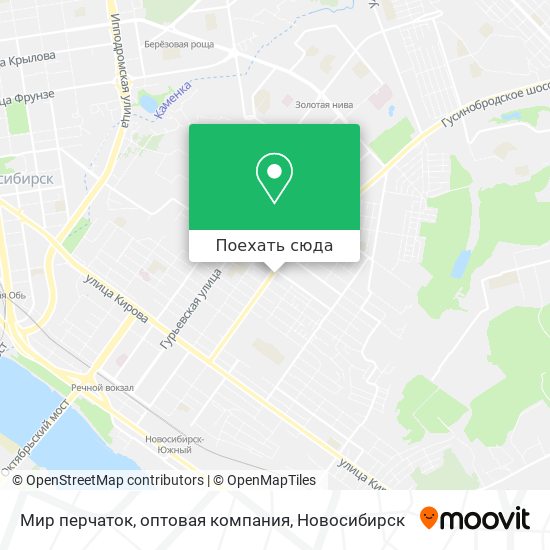 Карта Мир перчаток, оптовая компания